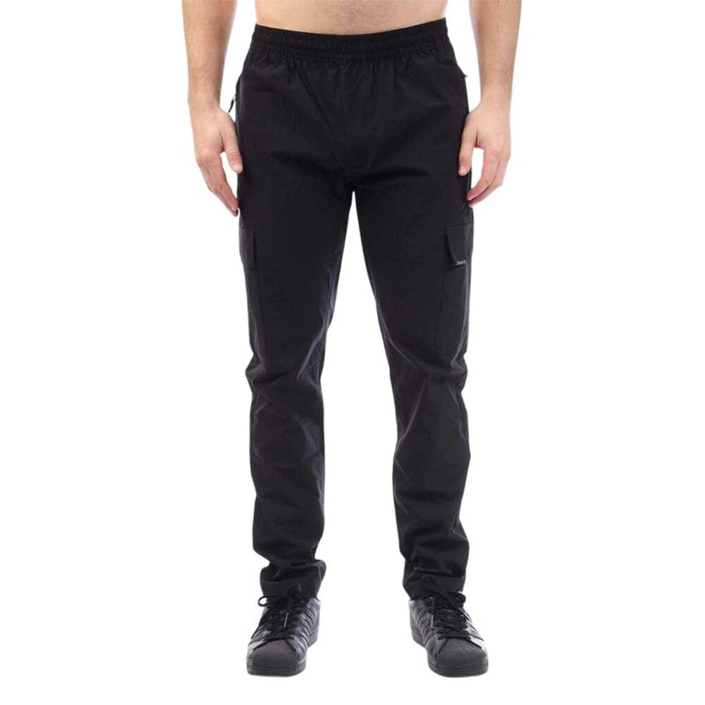 Duck and Cover Mens Chamata Cargo Pants / Black